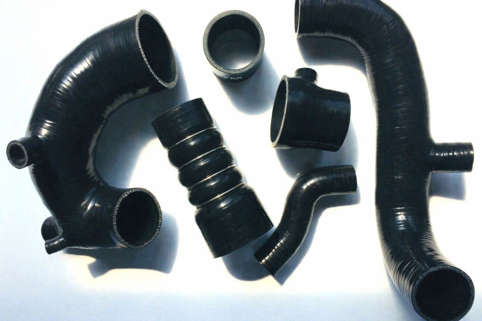 Audi S2 Coupe 3B 2.2l 20V Turbo Silikon Druckschlauch Schlauchkit 6-teilig