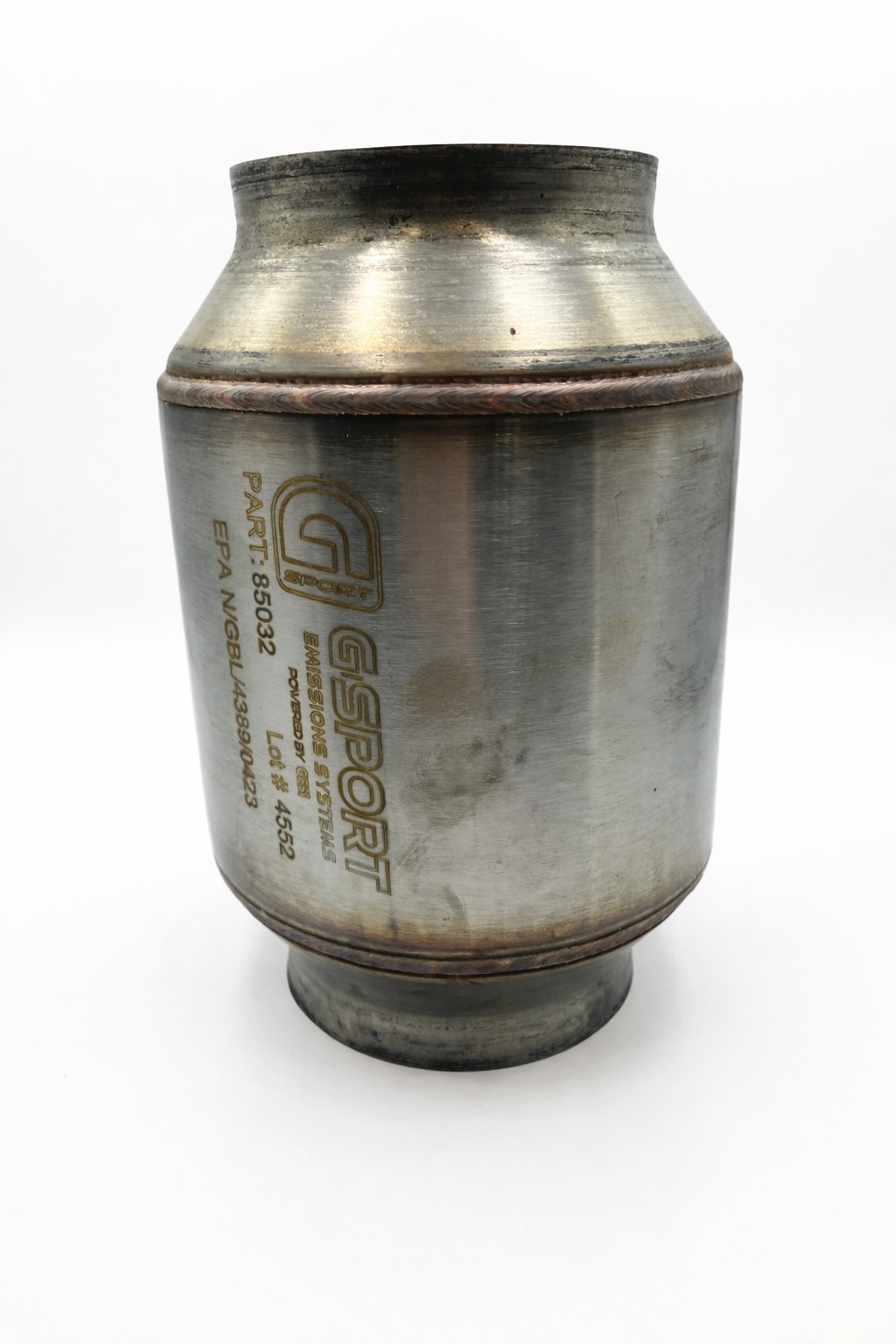 G-Sport Katalysator 500–850HP Gen1, 3" Inlet / Outlet - 85032