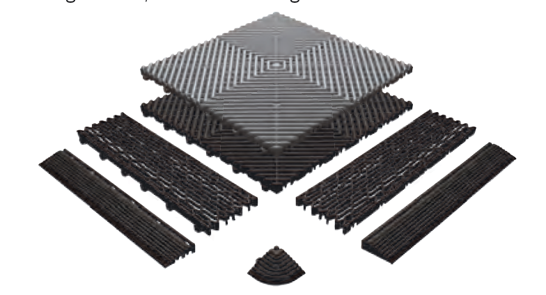 Performance-Floor Kunststoff-Bodenplatten
