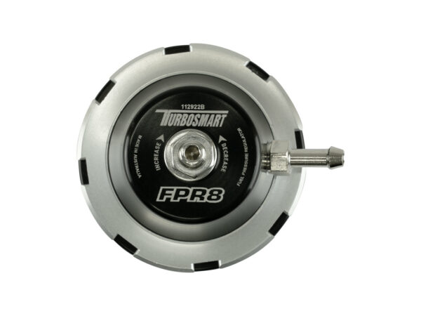 Benzindruckregler Turbosmart FPR8 passend für -8AN Anschlüsse (Schwarz)