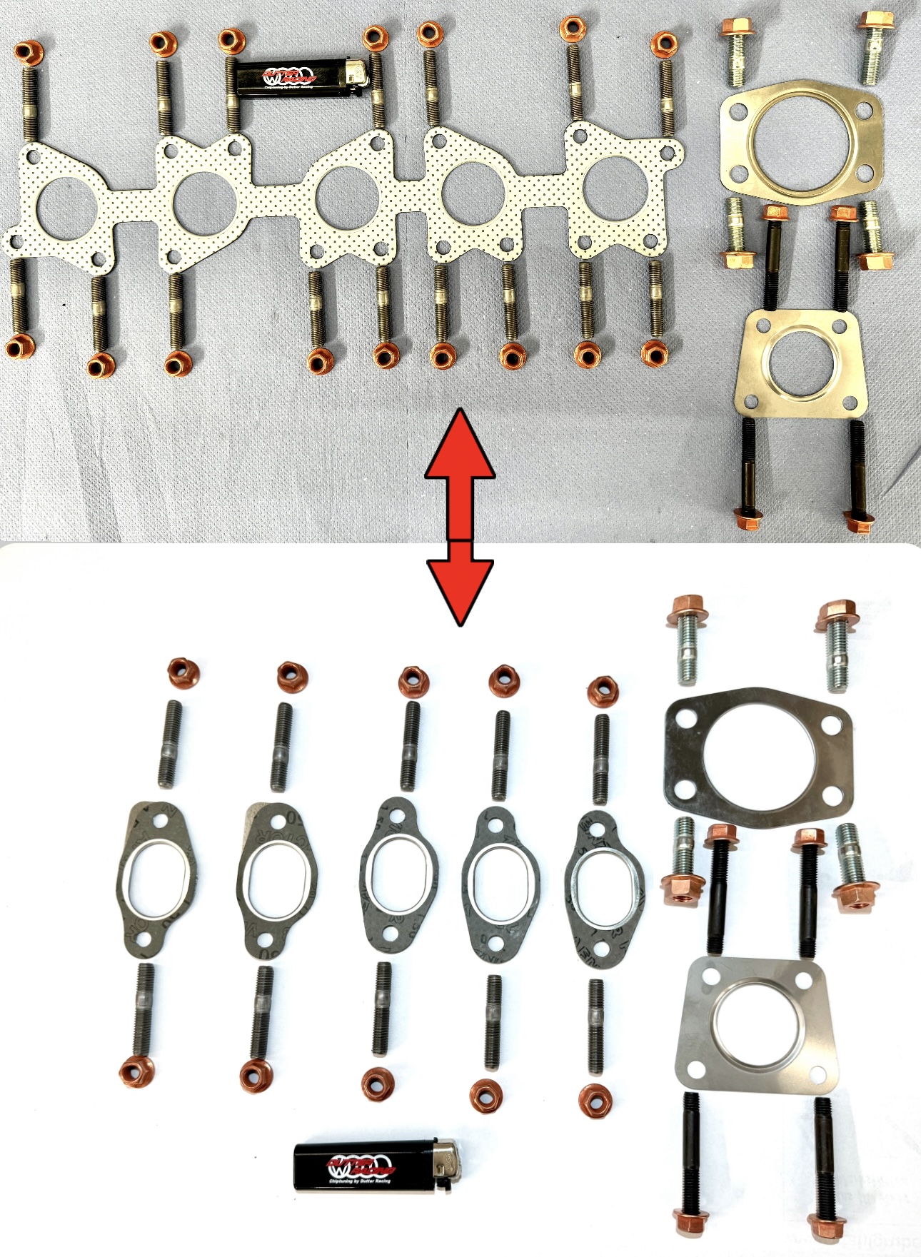 Neue Kraftstoff Injektor Düse Dichtung O-Ring Reparatur Kit Für VW