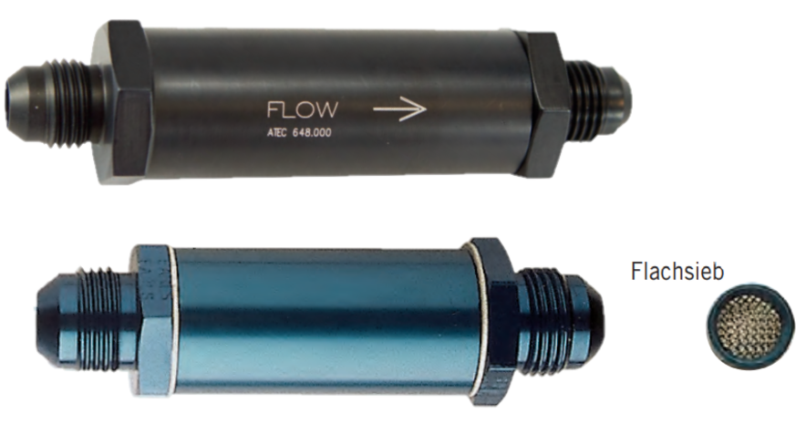 Benzinfilter 85 Micron Flachsieb