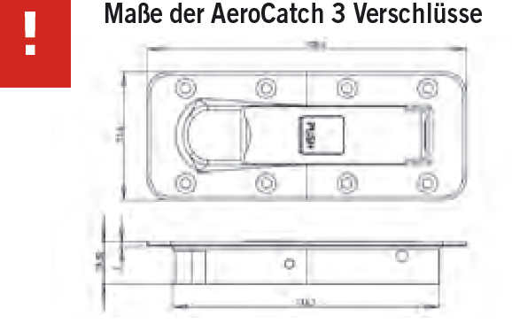 AeroCatch 3 Verschluss schwarz