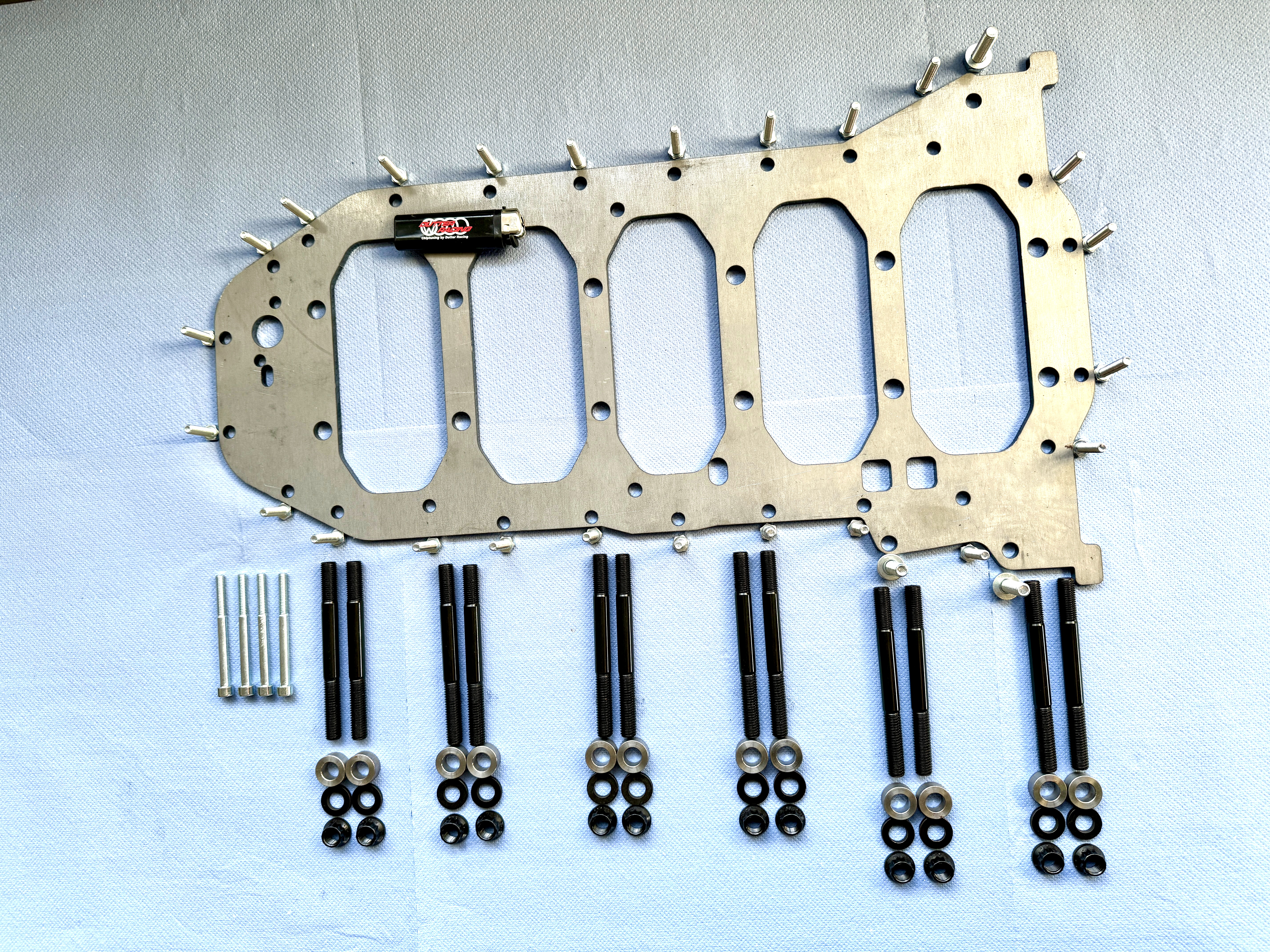 2.1L / 2.2L / 2.5L / Blockverstärkungsplatte / Blockversteifungsplatte / Kurbelgehäuse Kit  Audi 20V / 10V Turbo S2 RS2 S4 S6 200 20V Turbo