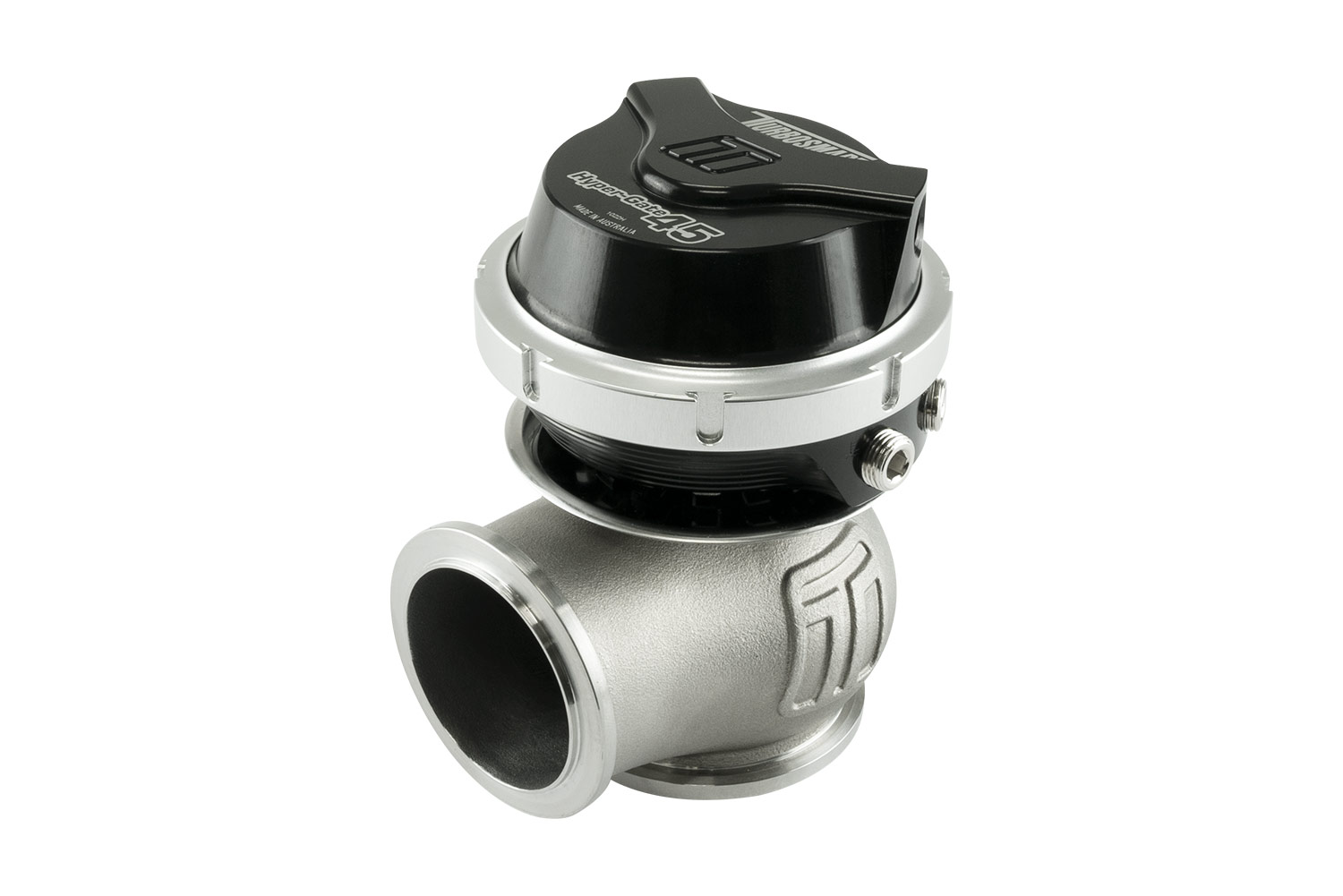 Turbosmart Gen-V HyperGate45 WG45 1,0 bar externes Wastegate – Schwarz