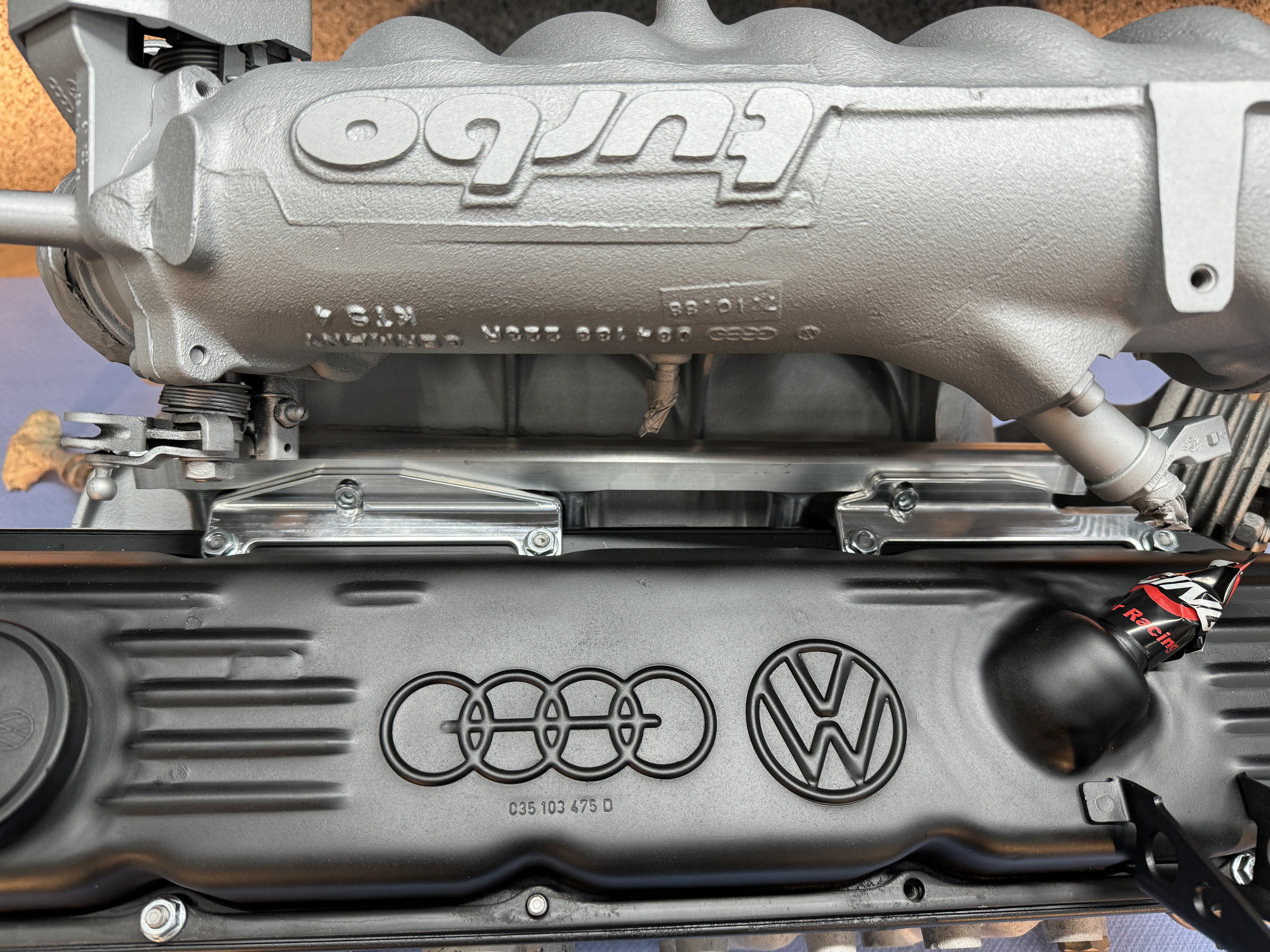 Audi 5 Zylinder 10V Upgrade Billet Rail Kit / FuelRail