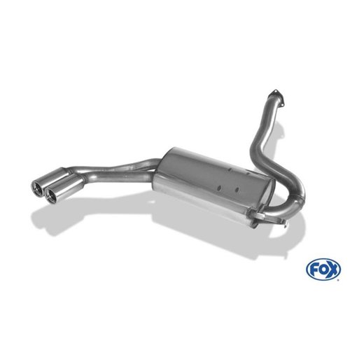 Endschalldämpfer - 2x76 Typ 13
