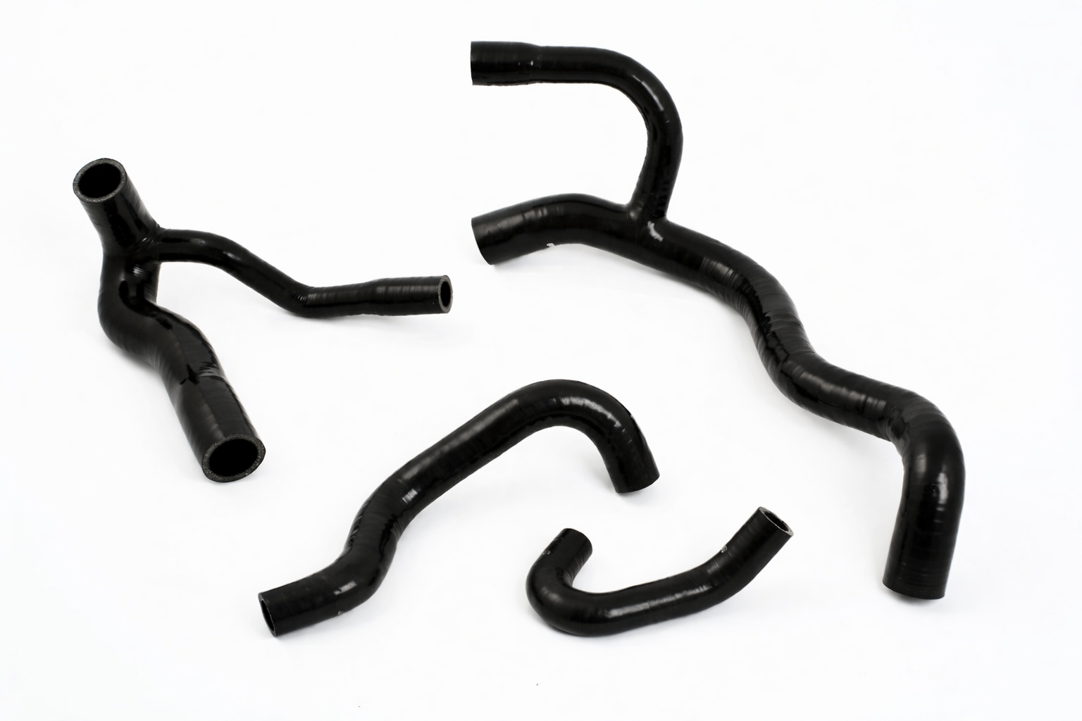 Silikon-Kühlerschlauch-Set für Audi S2 – 3B – 1990–1992 (Schwarz)