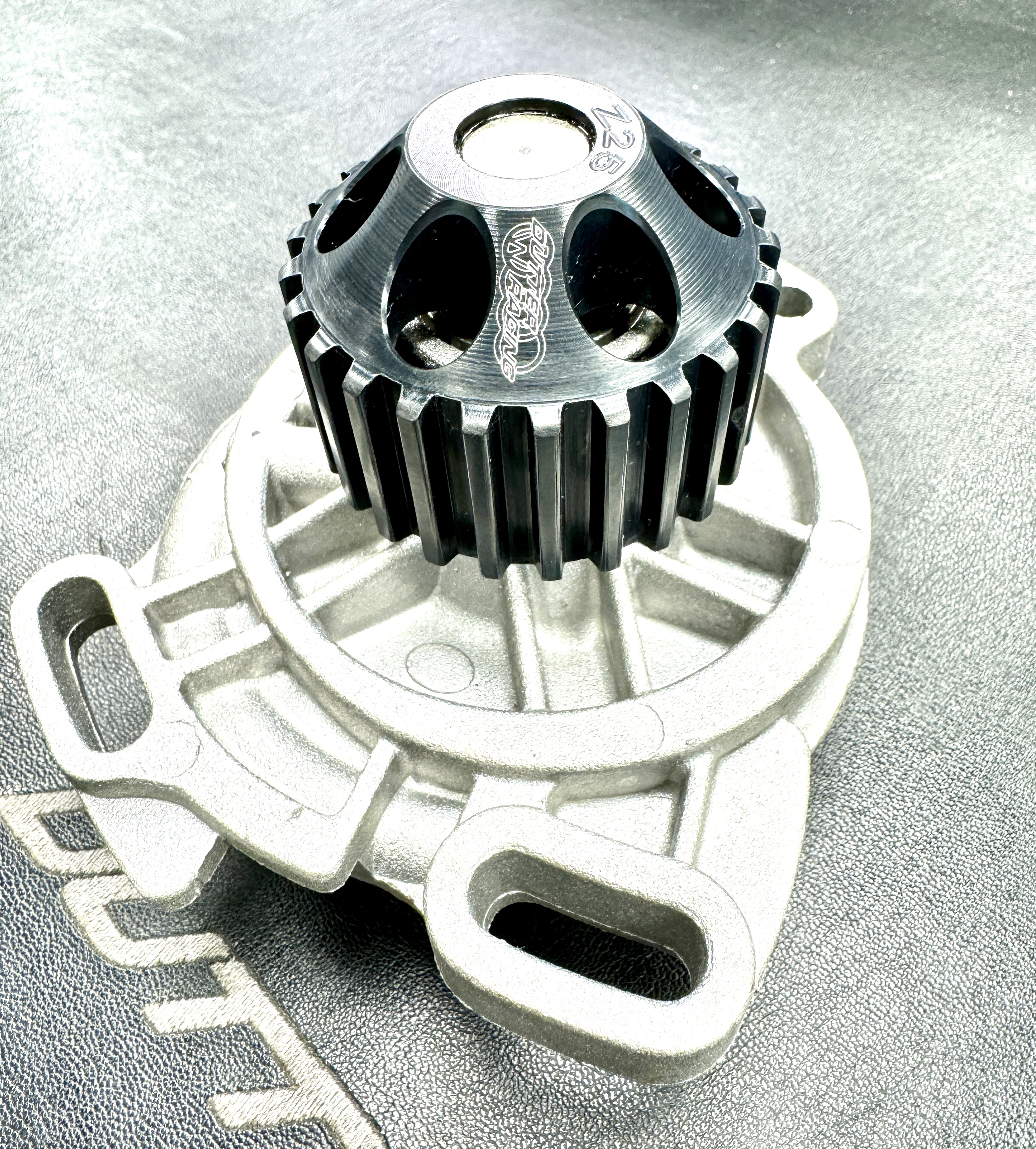 Wasserpumpe Upgrade Motorsport High End Billet 25 Zähne / 10V / 20V / Mot: NG,3B,7A,AAR,MC,