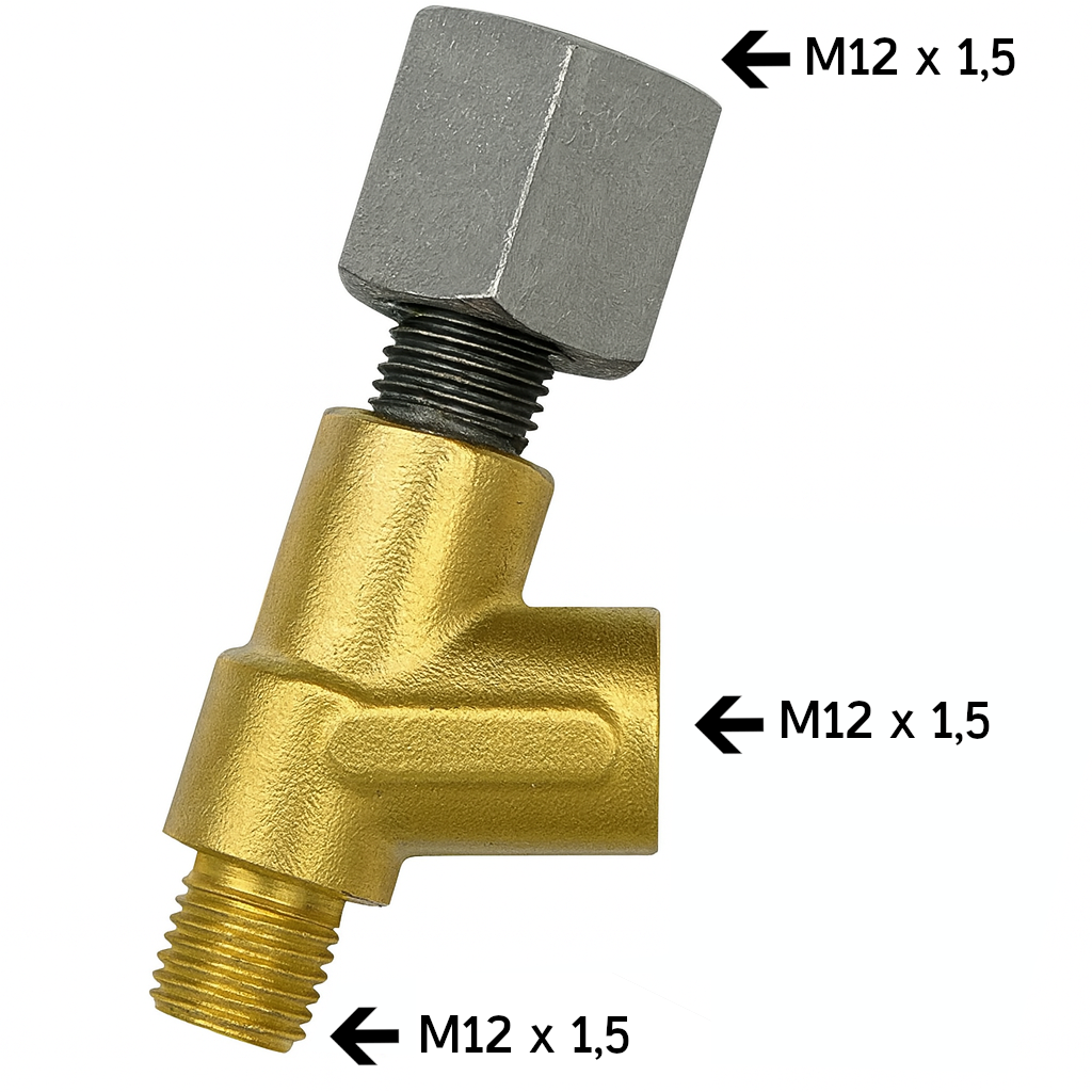 Y-Adapter M10x1 für Öldruck Geber Montage