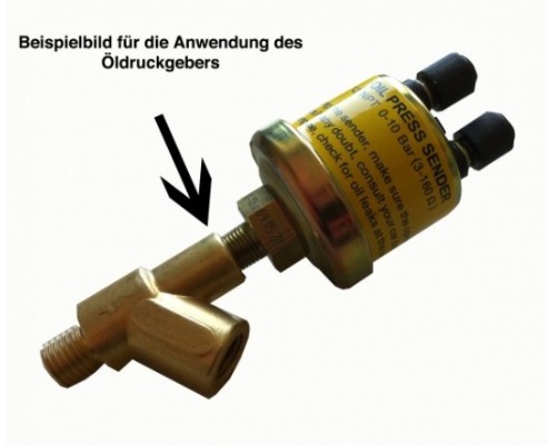 Öldruck Geber Montage Y-Adapter M10x1 für 
