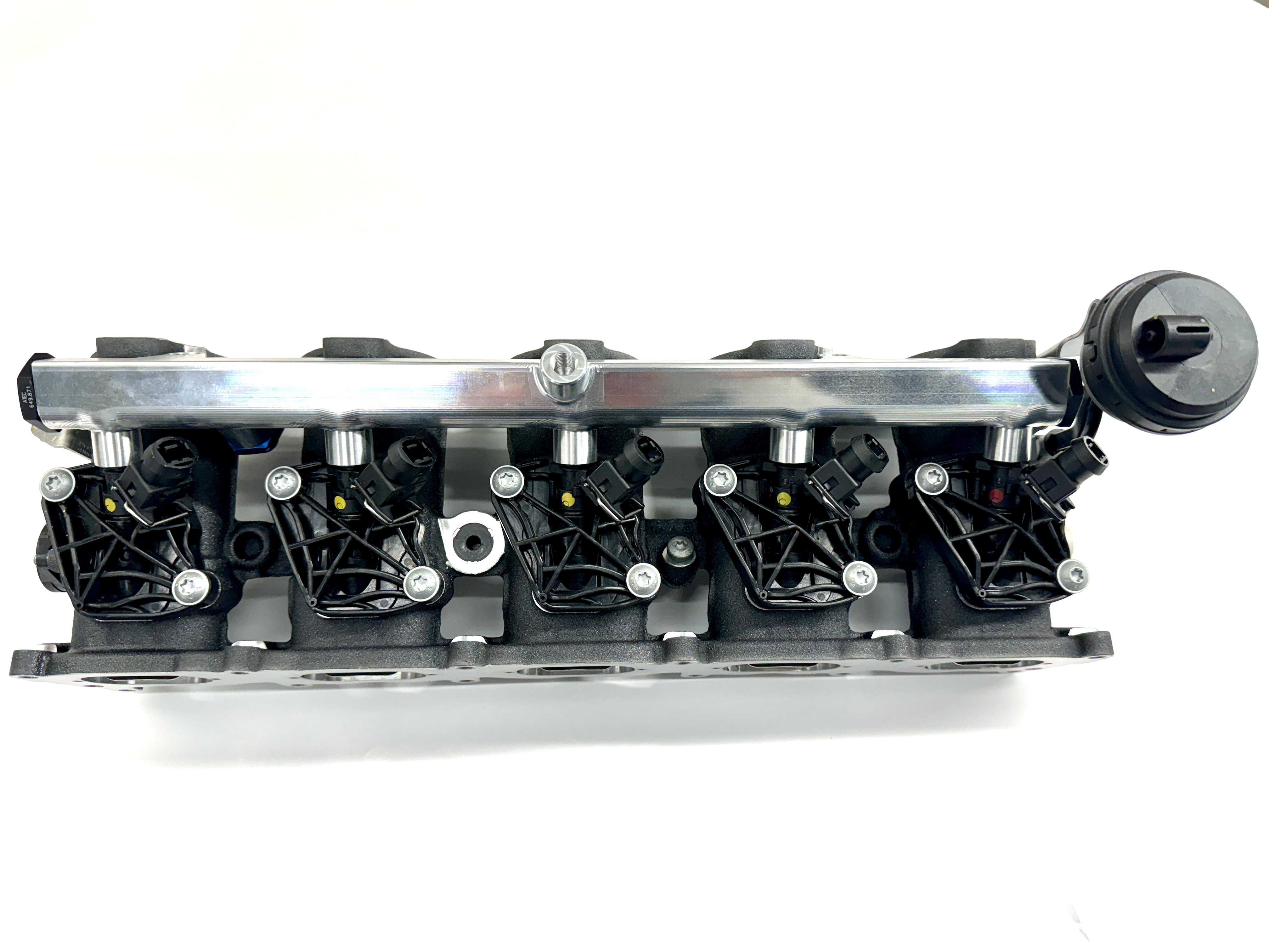 2.5L TFSI Einspritzleiste aus Billet  Aluminium Upgrade Dutter-Racing Rs3 / Ttrs Fuelrail