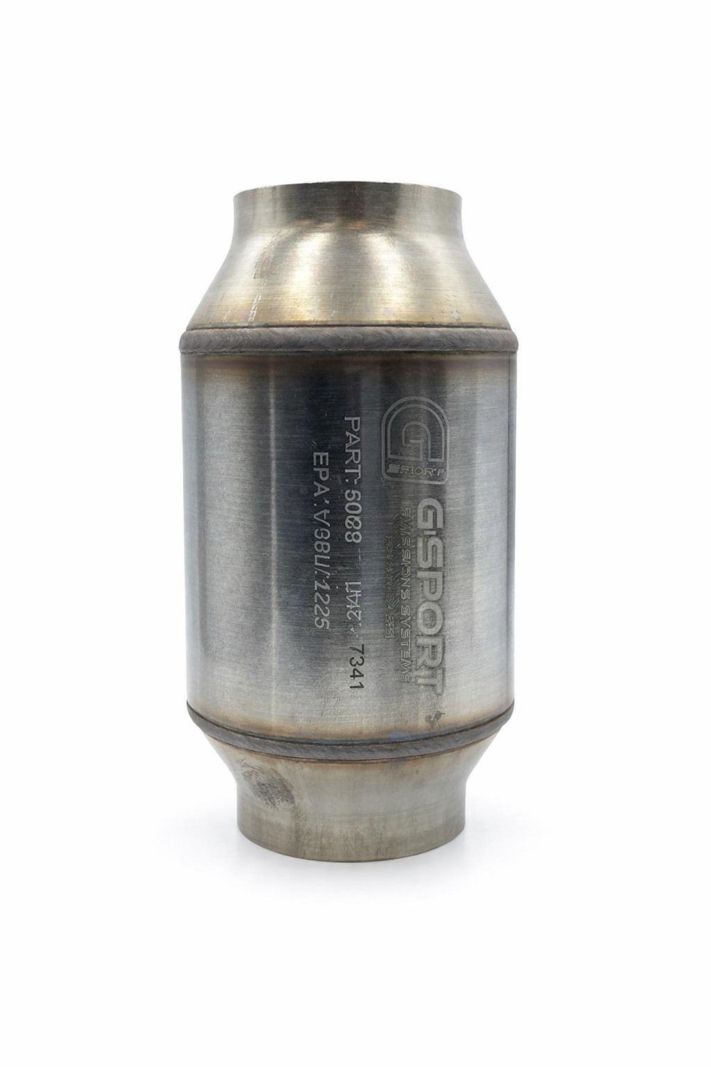 G-Sport Katalysator 500HP Gen1, 2.5" (6,35cm) Inlet/Outlet - 50022