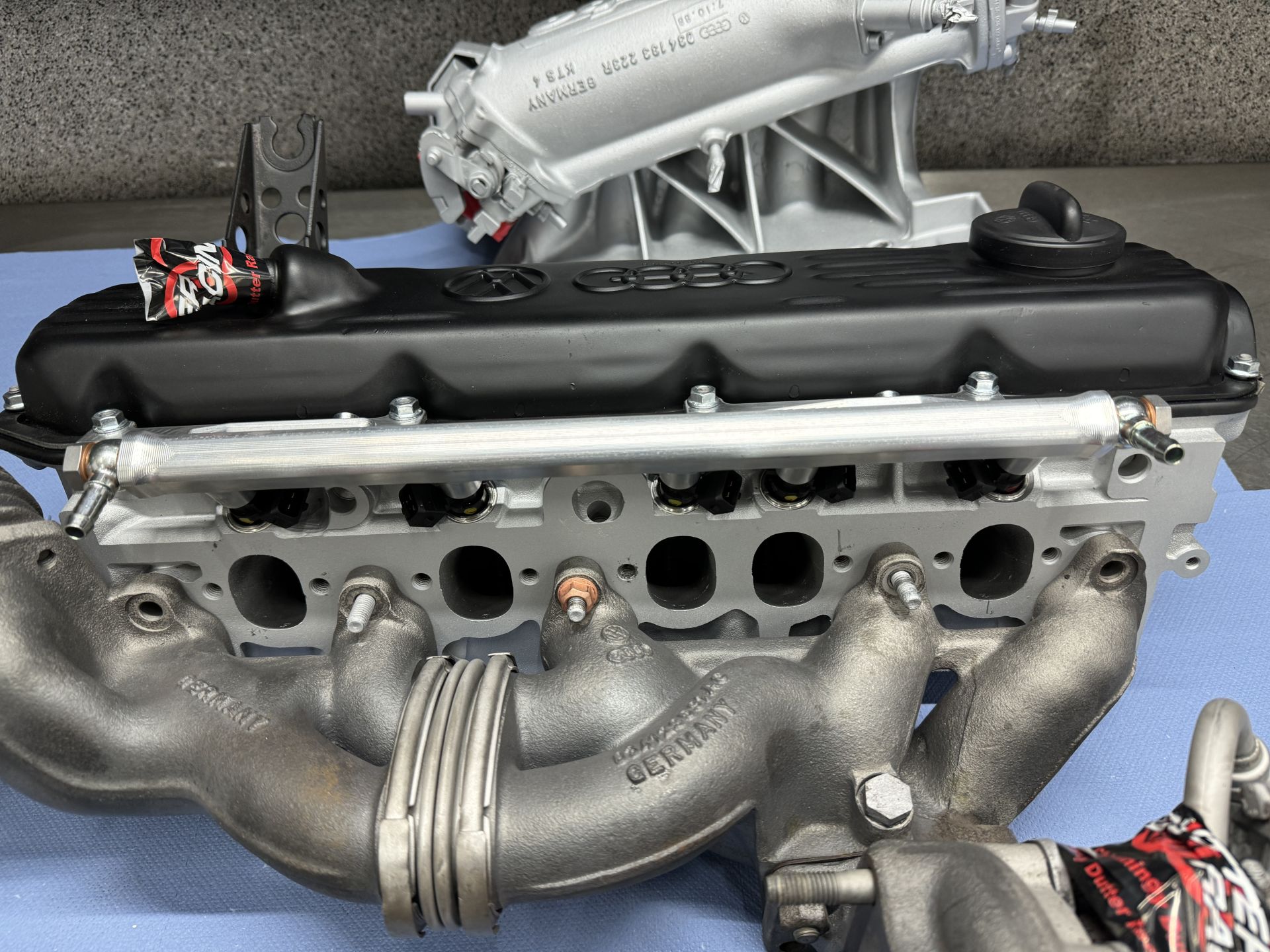 Audi 5 Zylinder 10V Upgrade Billet  Rail / FuelRail / Einspritzleiste / Benzinleiste  / Rail /  Bosch / Einspritzdüse  /  Düse / Injektoren / Kraftstoff