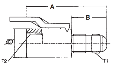 Bulkhead Aluminium Absperrventile