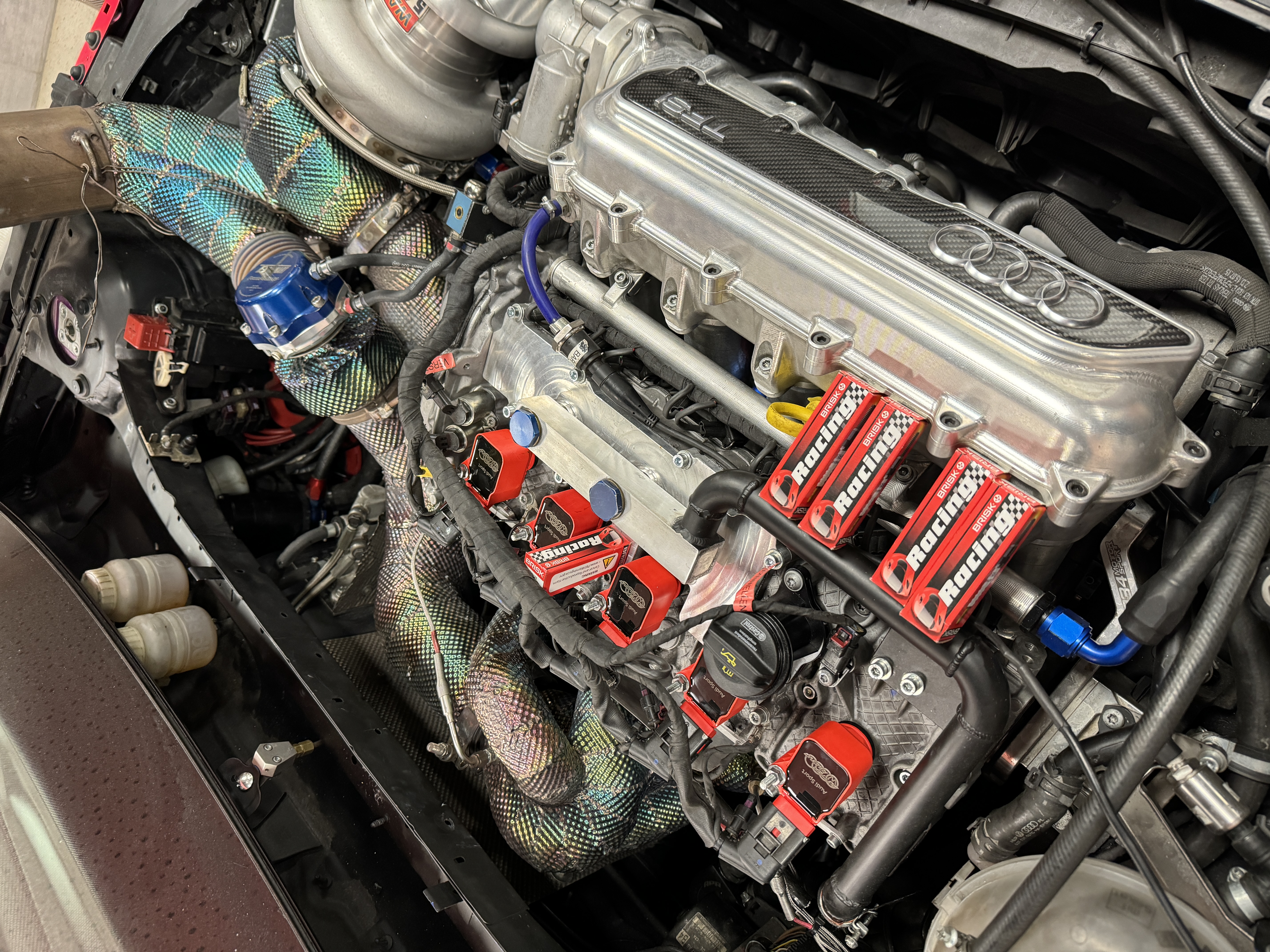 High Performance - Upgrade    Zündspulen Rot DutterRacing 2.5 TFSI /  DAZA  / DNWA