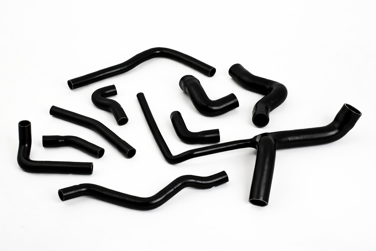 Silikon-Kühlerschlauch-Set für Audi S4 / S6 C4 – AAN – 2.2 Turbo (Schwarz)