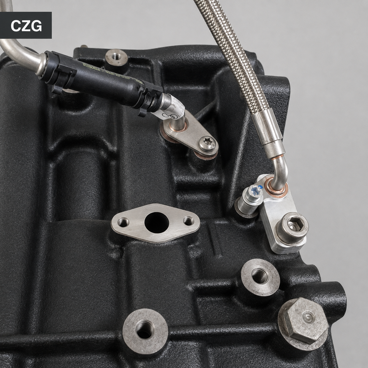 Adapter-Kit Öl-/Wasseranschluss 2.5 TFSI CEPA / CZG – Umbau auf DAZA-Turbolader
