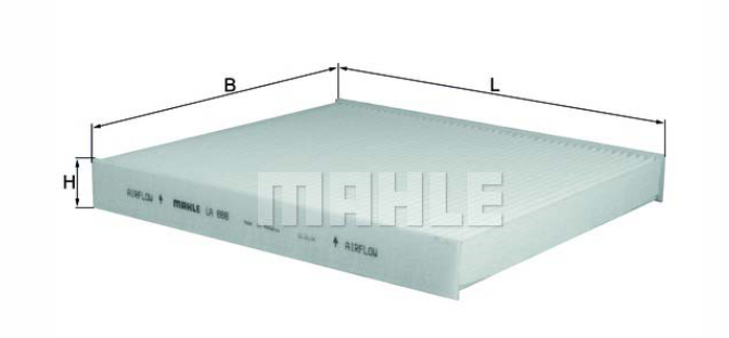 Innenraumfilter Mahle