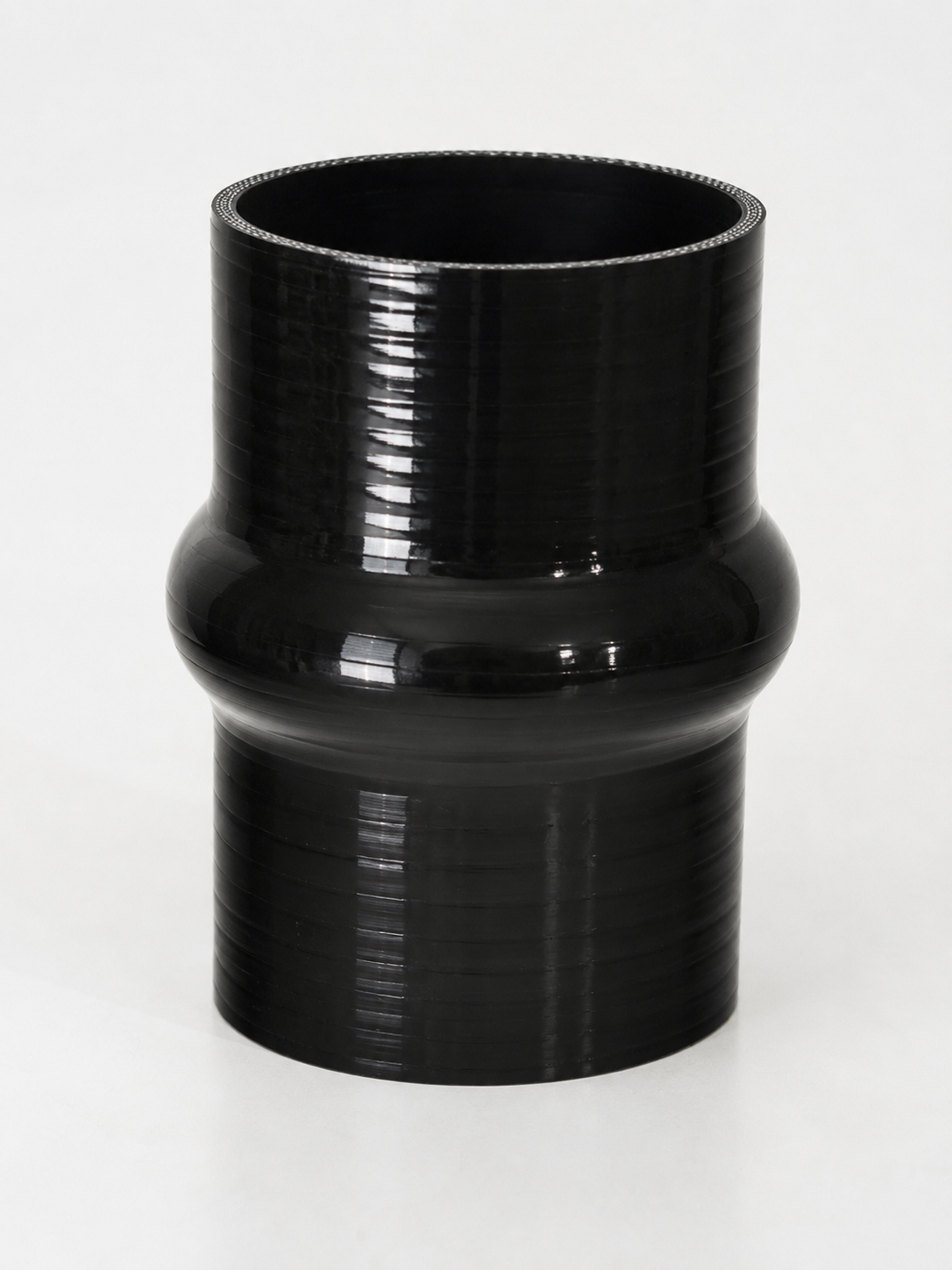 Silikon Wulstverbinder 1fach schwarz – Silikon Hump Hose